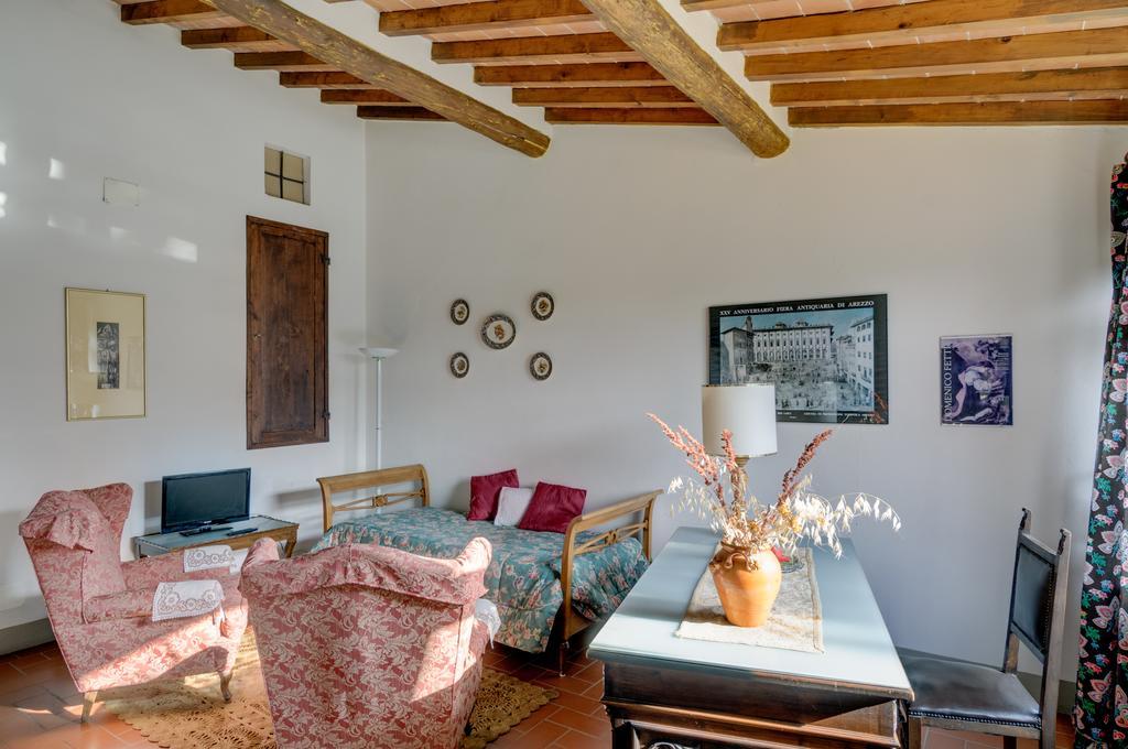 Agriturismo Albergotti أريتسو الغرفة الصورة